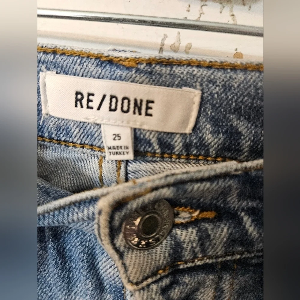 Re/Done 90s high rise ankle crop size 25